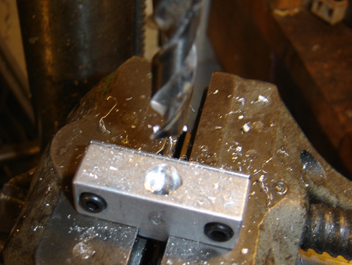 Cutting Steps in the Taig Vise Jaws